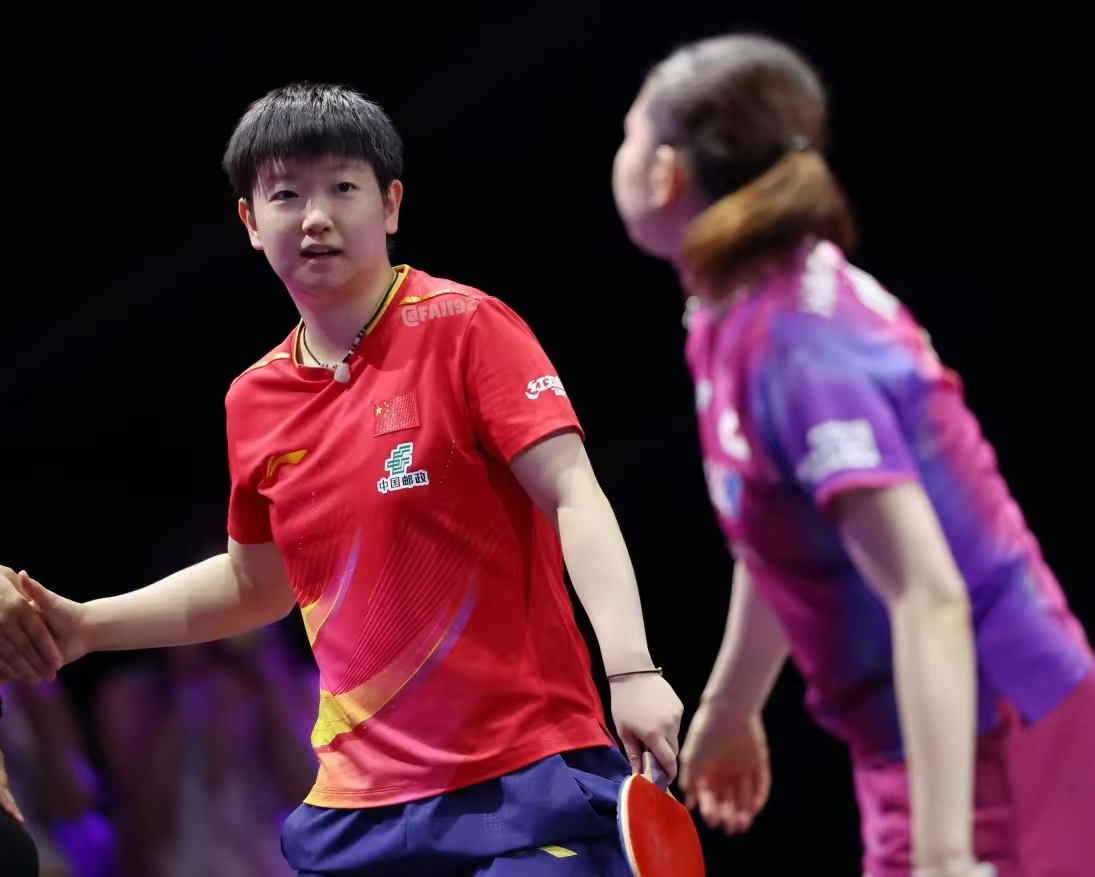比赛总有输, 第五局孙颖, 两天练出来